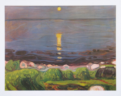 Edvard Munch Summer Night at the Beach